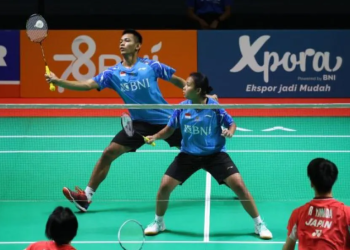 Indonesia Unggul Melawan Jepang di Perempat Final BNI Badminton Asia Junior Championships 2024