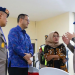 Kepala Biro Sumber Daya Manusia (SDM) Kemenkumham Fajar Sulaeman Taman (kedua dari kiri) saat memantau pelaksanaan tahapan Seleksi Kompetensi Bidang (SKB) di titik lokasi DKI Jakarta, Rabu (20/11/2024).