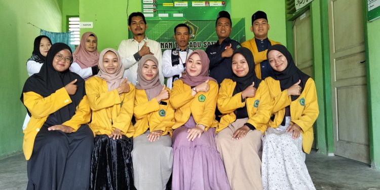 KUA Kec. Muara Kulam Menerima Kunjungan Mahasiswa Kukerta STAIS Bumi Silampari Lubuklinggau