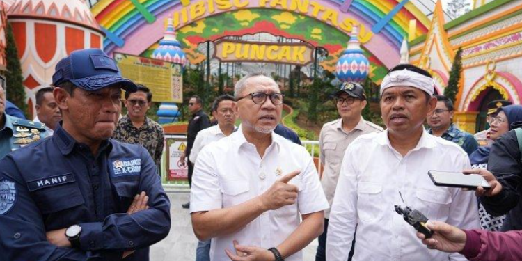 Zulkifli Hasan Pimpin Penyegelan Empat Perusahaan yang Diduga Merusak Lingkungan di Bogor