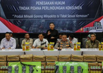 Polisi Bongkar Pabrik Pengemasan Minyak Goreng Ilegal di Depok, Temukan Mesin Pengurangan Volume