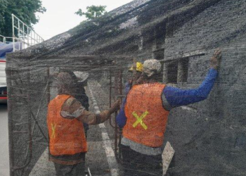 Gapura Naga Giri di Gresik Alami Kerusakan, DLH Targetkan Perbaikan dalam Dua Pekan